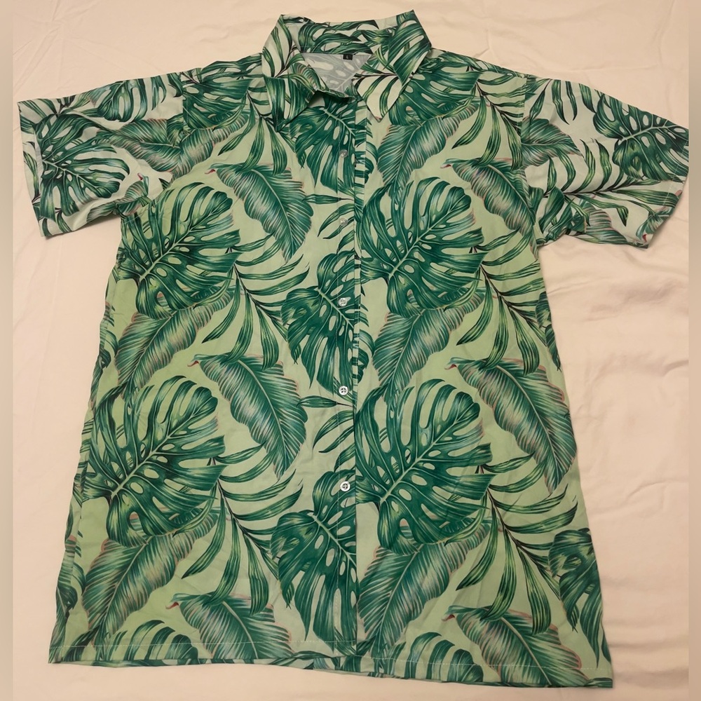 Fun Men’s short sleeve button down